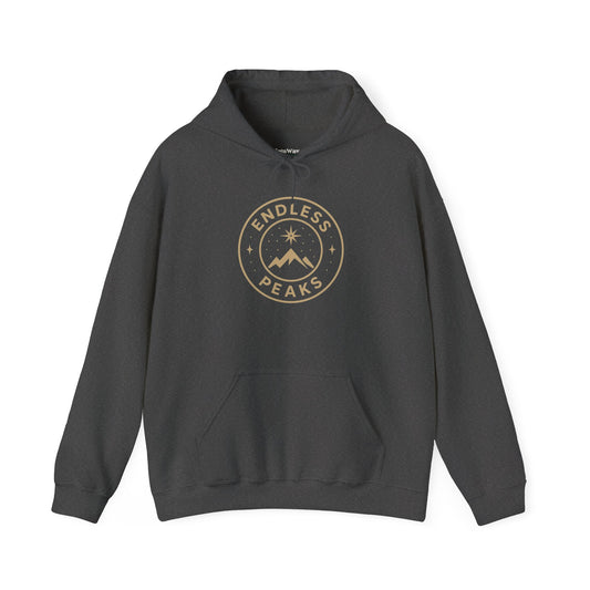 Cozy Mountain Hoodie, Endless Peaks Sweatshirt, Unisex Outdoor Apparel, Adventure Gear, Personalized Gift for Nature Lovers