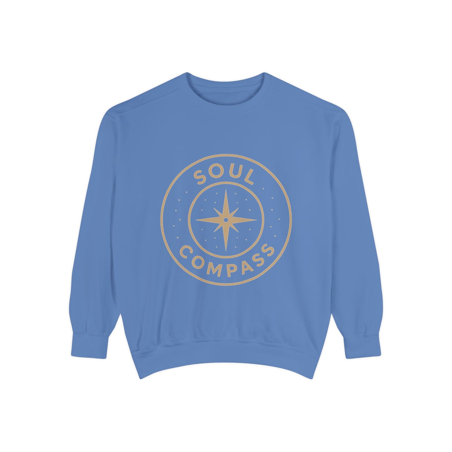 Soul Compass Sweatshirt, Unisex Cozy Gift, Mindfulness Apparel, Adventure Top, Inspirational Clothing