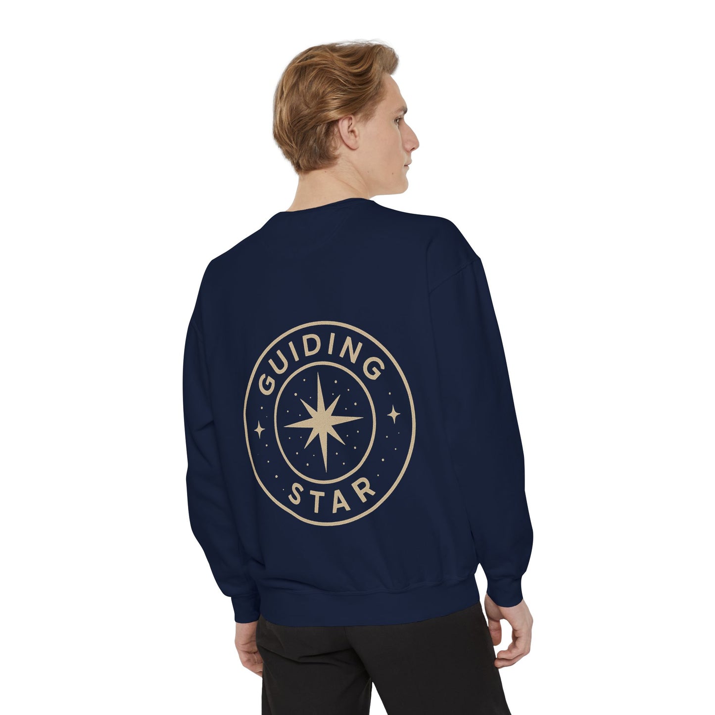 Guiding Star Sweatshirt | Cozy Unisex Sweatshirt for Stargazers | Ideal Gift for Inspiration, Motivation, Birthdays, & Celebrations