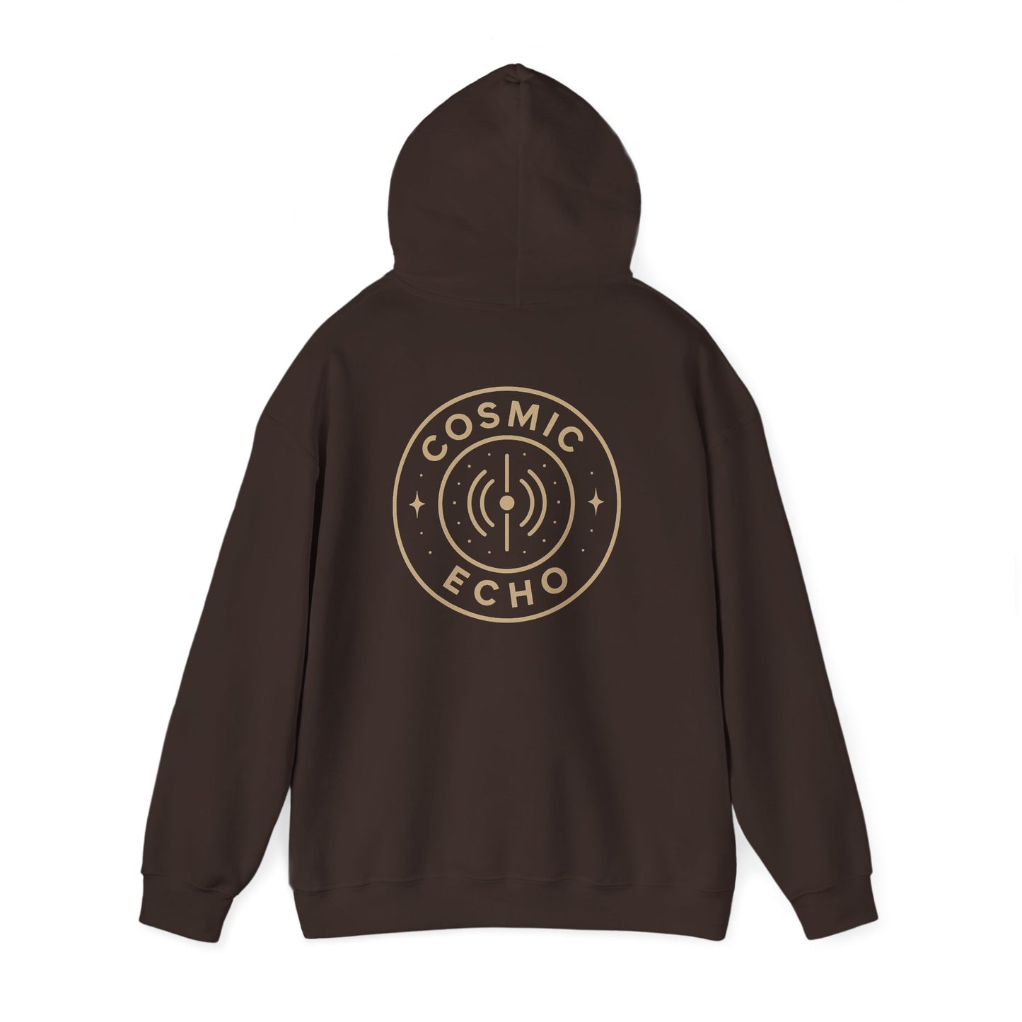 Cosmic Echo Hoodie - Cozy Unisex Sweatshirt for Music Lovers, Gift for Introverts, Casual Wear, Streetwear, Trendy Hoodie