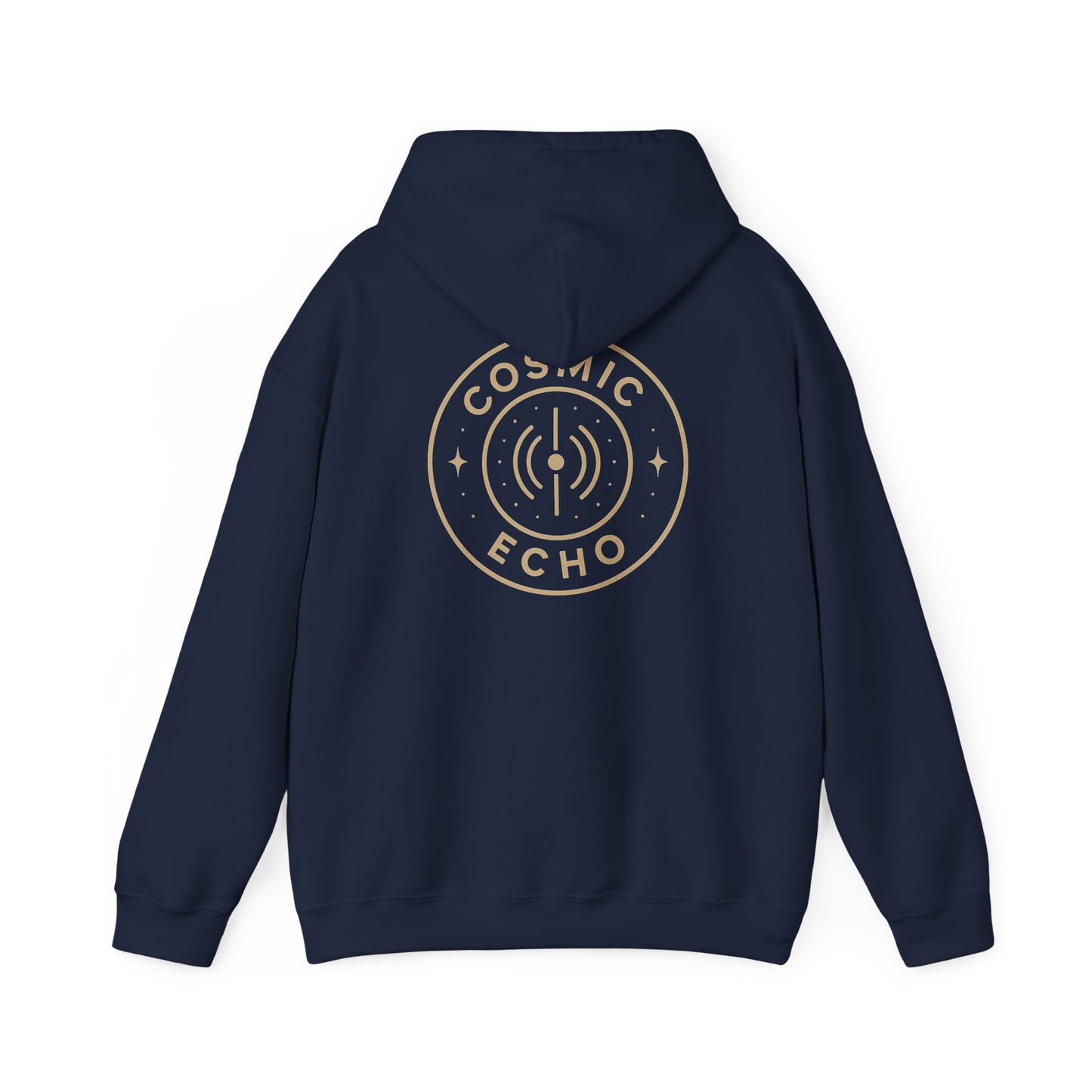 Cosmic Echo Hoodie - Cozy Unisex Sweatshirt for Music Lovers, Gift for Introverts, Casual Wear, Streetwear, Trendy Hoodie