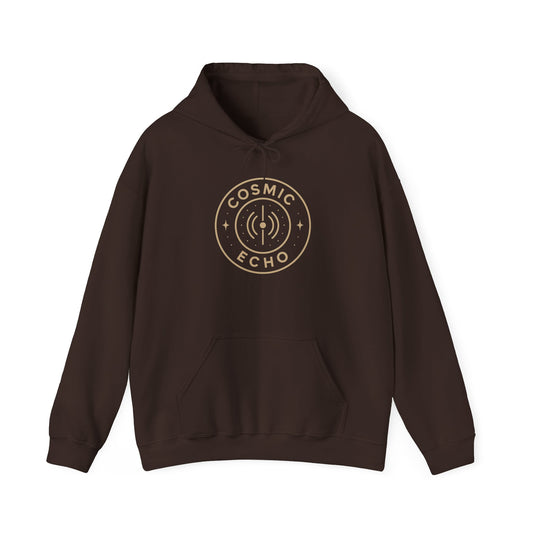 Cosmic Echo Hoodie - Cozy Unisex Sweatshirt for Music Lovers, Gift for Introverts, Casual Wear, Streetwear, Trendy Hoodie