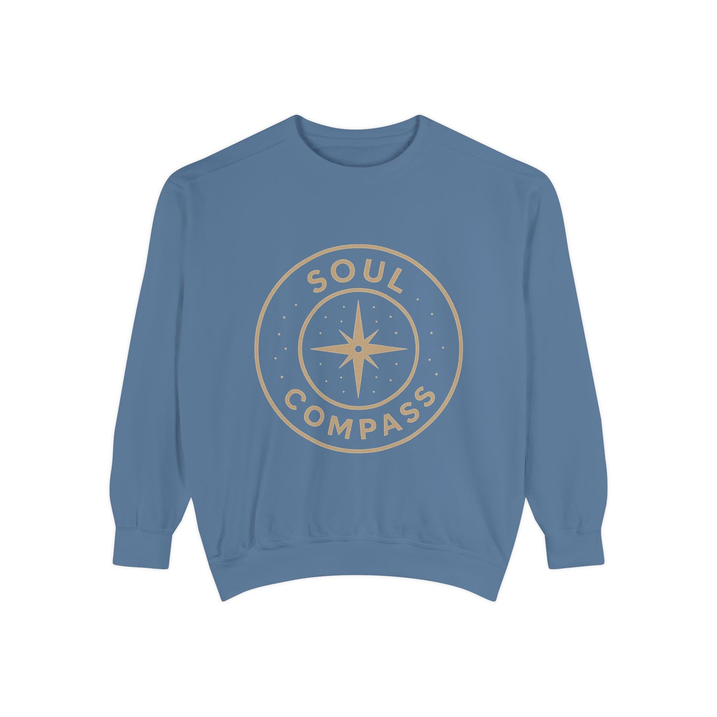 Soul Compass Sweatshirt, Unisex Cozy Gift, Mindfulness Apparel, Adventure Top, Inspirational Clothing