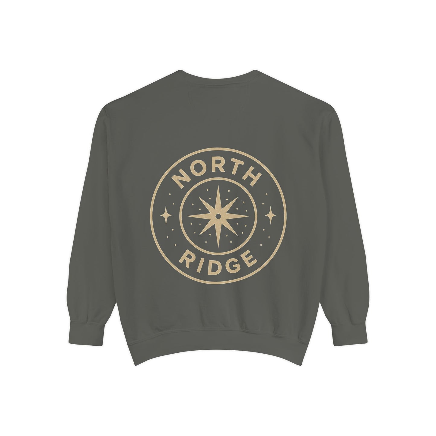 Cozy Unisex Garment-Dyed Sweatshirt with North Ridge Compass Design, Perfect for Outdoor Lovers, Travel Gifts, Casual Wear, Fall [...]
