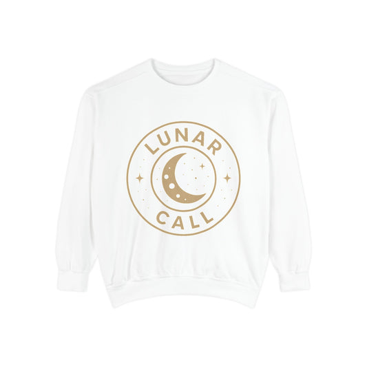 Lunar Call Sweatshirt - Cozy Unisex Design for Dreamers - Astrology Apparel, Gifts for Lunar Lovers, Casual Wear, Celestial Style