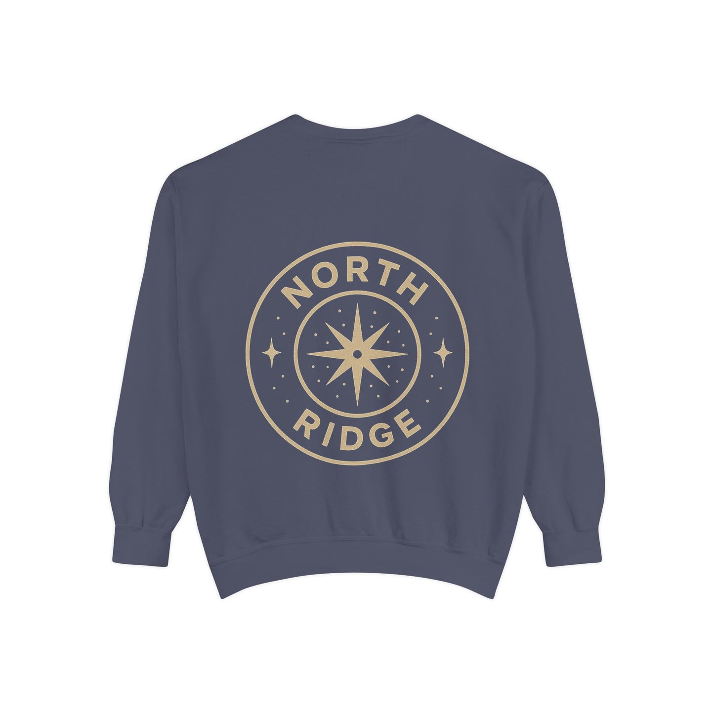 Cozy Unisex Garment-Dyed Sweatshirt with North Ridge Compass Design, Perfect for Outdoor Lovers, Travel Gifts, Casual Wear, Fall [...]