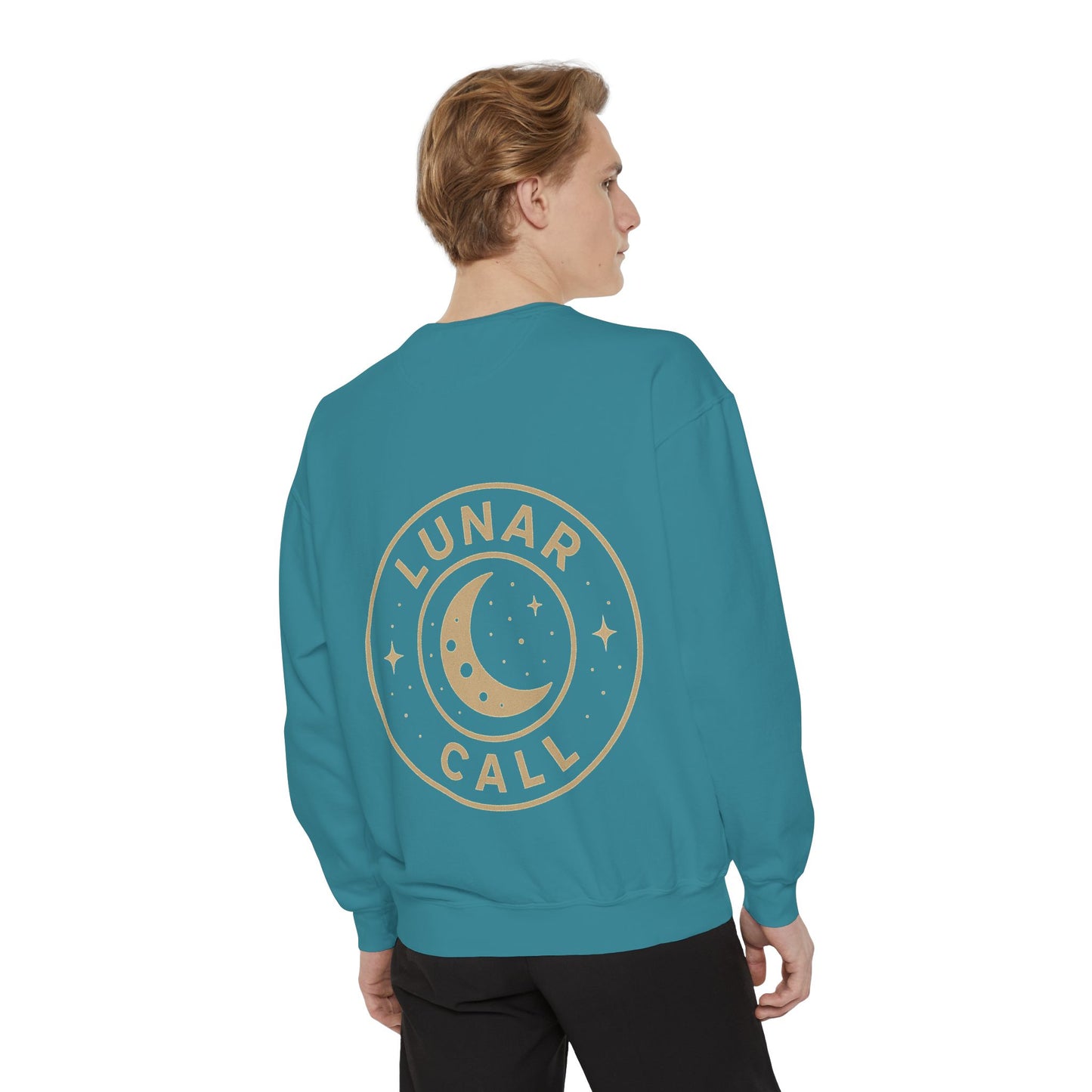 Lunar Call Sweatshirt - Cozy Unisex Design for Dreamers - Astrology Apparel, Gifts for Lunar Lovers, Casual Wear, Celestial Style