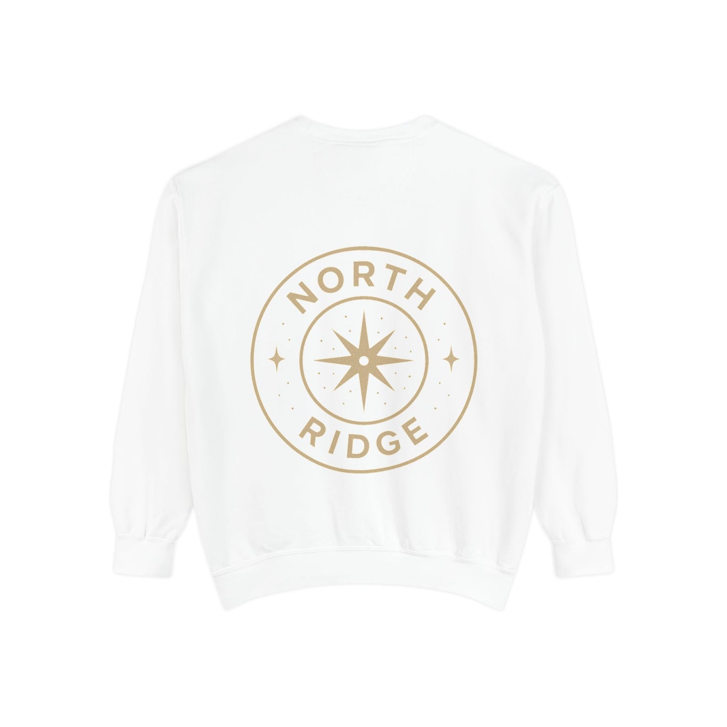 Cozy Unisex Garment-Dyed Sweatshirt with North Ridge Compass Design, Perfect for Outdoor Lovers, Travel Gifts, Casual Wear, Fall [...]