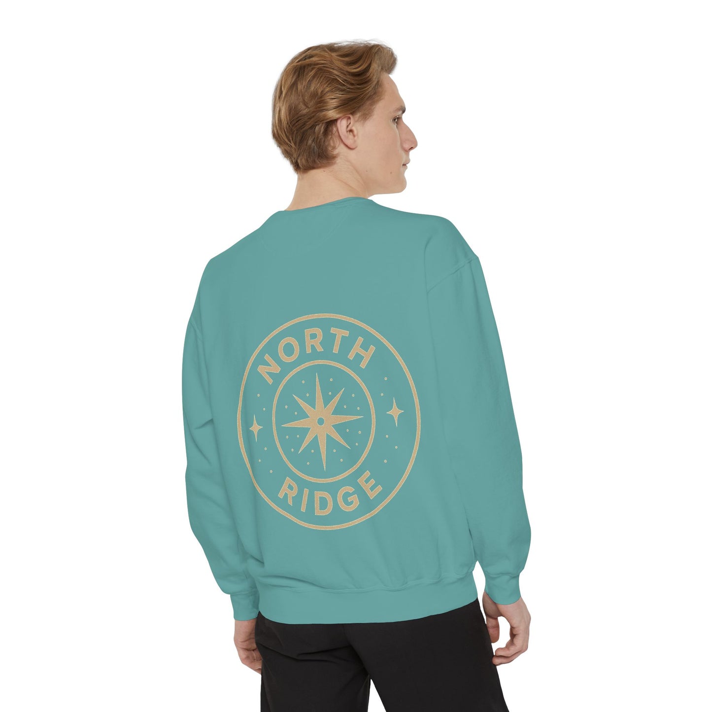 Cozy Unisex Garment-Dyed Sweatshirt with North Ridge Compass Design, Perfect for Outdoor Lovers, Travel Gifts, Casual Wear, Fall [...]
