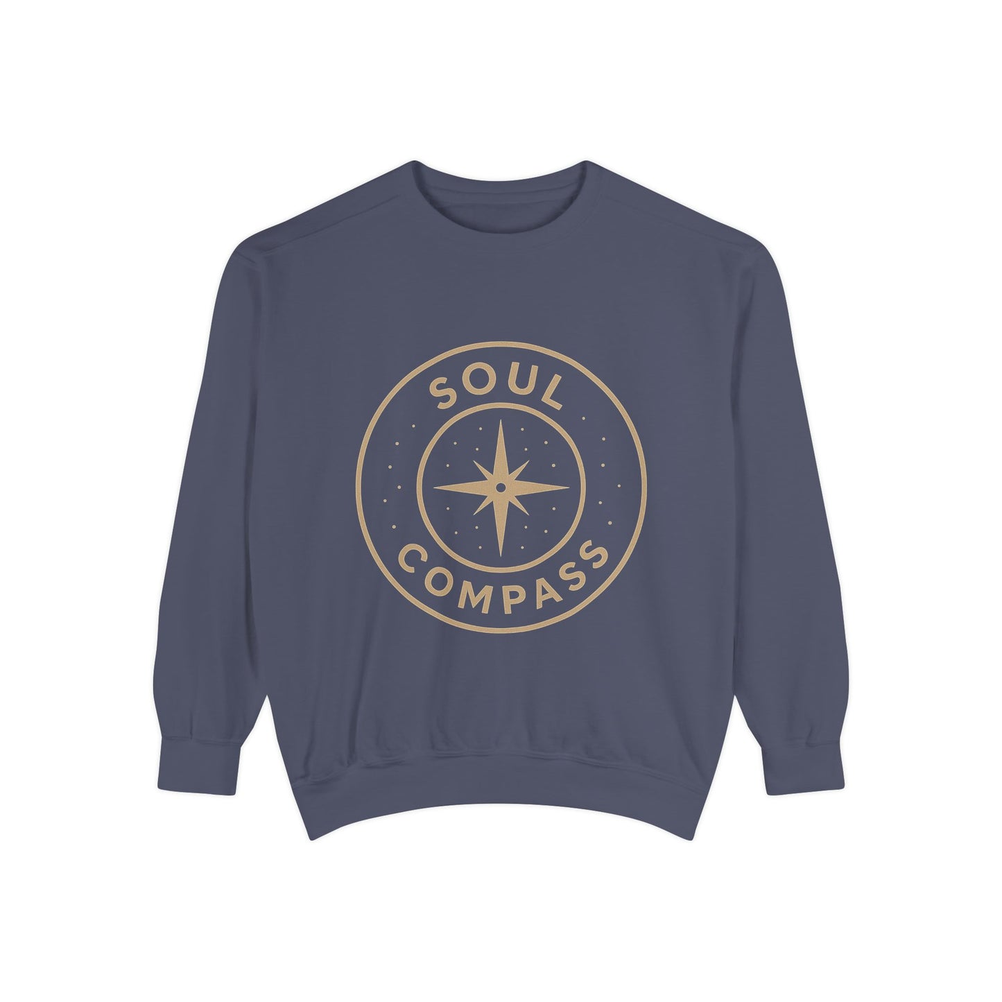 Soul Compass Sweatshirt, Unisex Cozy Gift, Mindfulness Apparel, Adventure Top, Inspirational Clothing