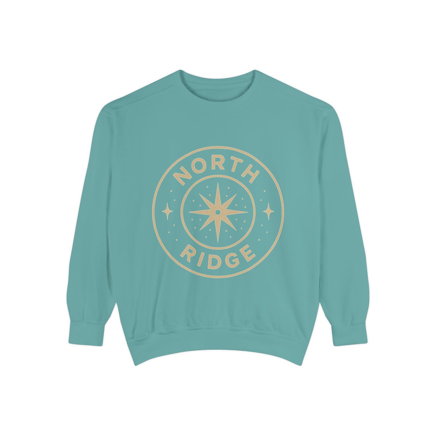 Cozy Unisex Garment-Dyed Sweatshirt with North Ridge Compass Design, Perfect for Outdoor Lovers, Travel Gifts, Casual Wear, Fall [...]