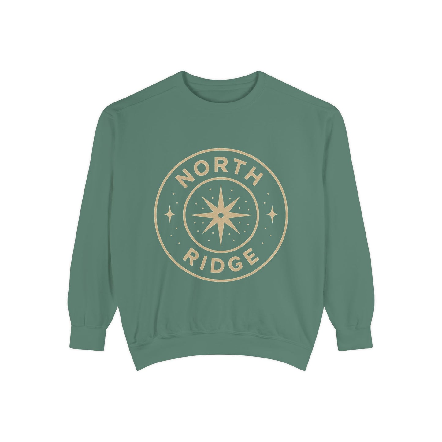 Cozy Unisex Garment-Dyed Sweatshirt with North Ridge Compass Design, Perfect for Outdoor Lovers, Travel Gifts, Casual Wear, Fall [...]