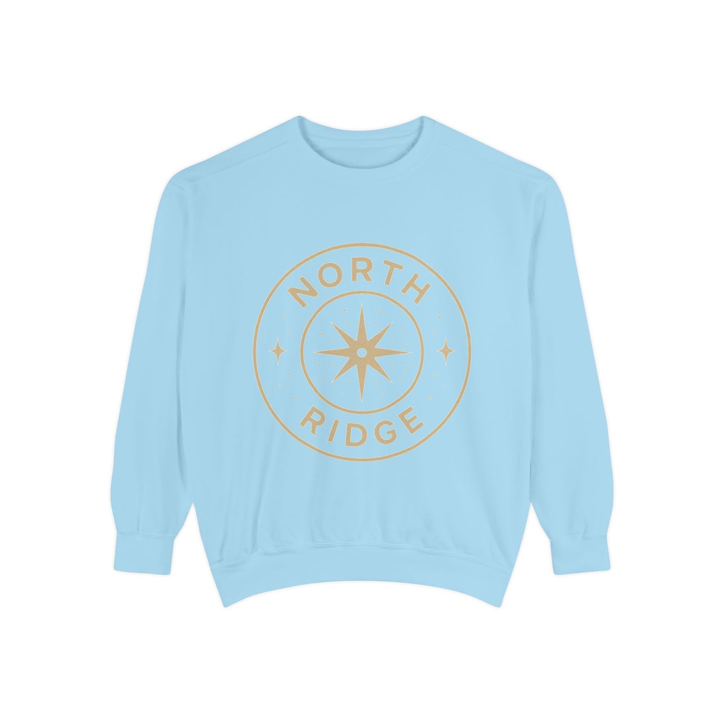 Cozy Unisex Garment-Dyed Sweatshirt with North Ridge Compass Design, Perfect for Outdoor Lovers, Travel Gifts, Casual Wear, Fall [...]