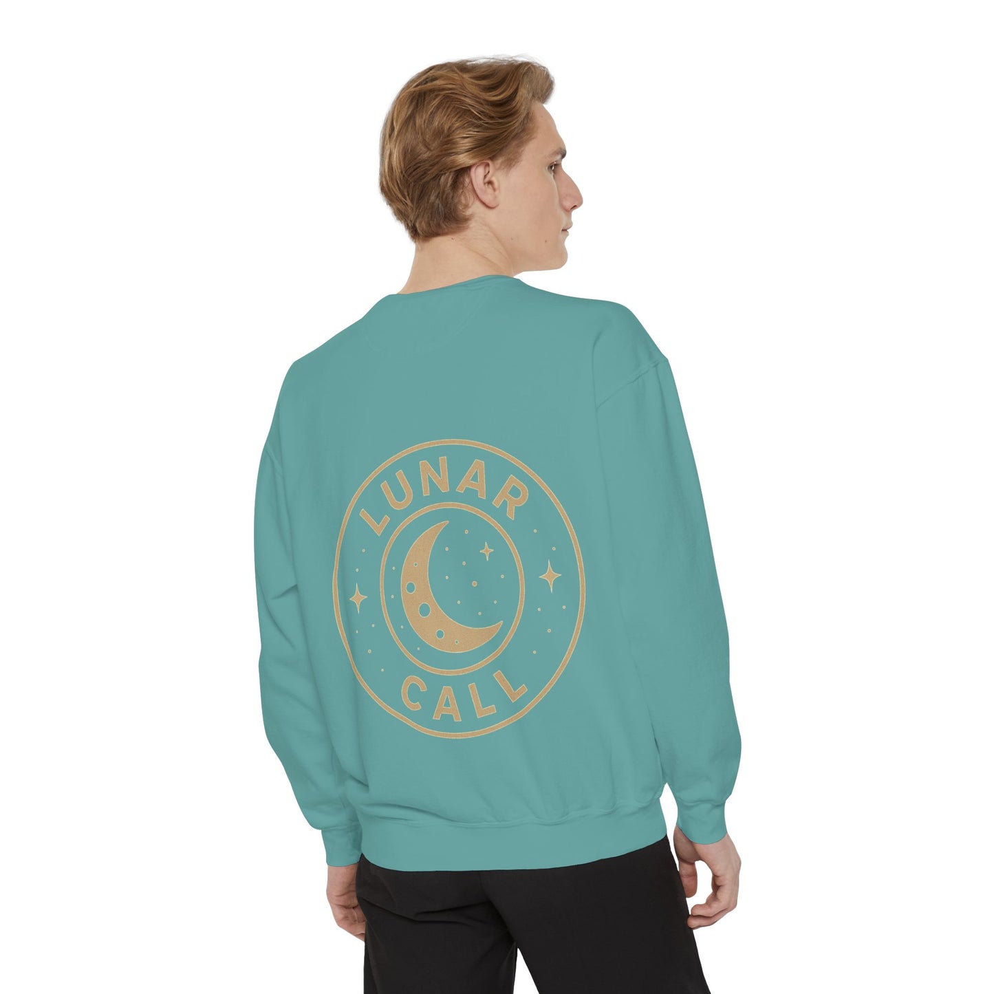 Lunar Call Sweatshirt - Cozy Unisex Design for Dreamers - Astrology Apparel, Gifts for Lunar Lovers, Casual Wear, Celestial Style
