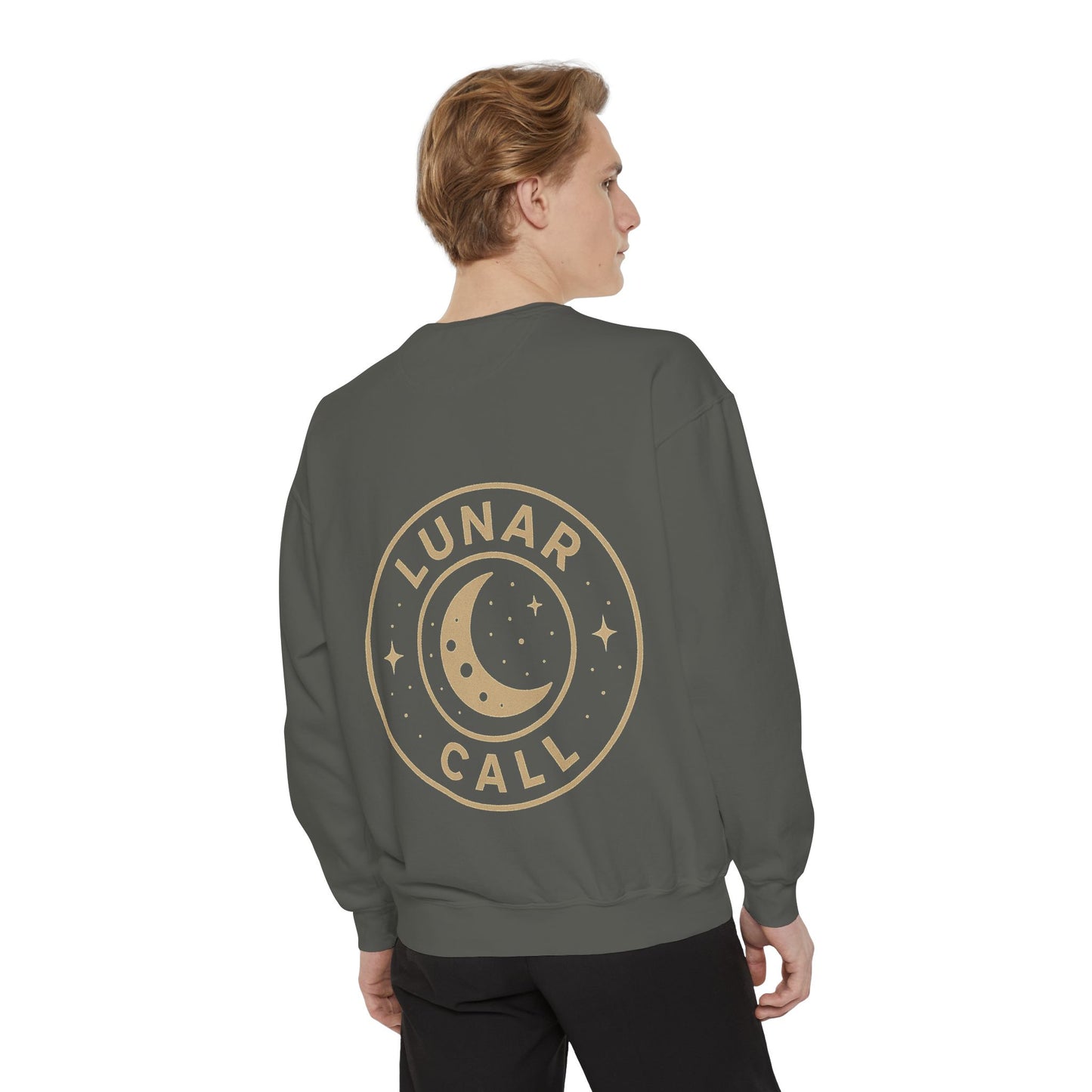 Lunar Call Sweatshirt - Cozy Unisex Design for Dreamers - Astrology Apparel, Gifts for Lunar Lovers, Casual Wear, Celestial Style