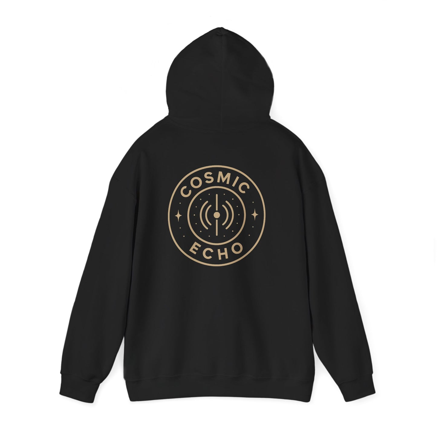 Cosmic Echo Hoodie - Cozy Unisex Sweatshirt for Music Lovers, Gift for Introverts, Casual Wear, Streetwear, Trendy Hoodie