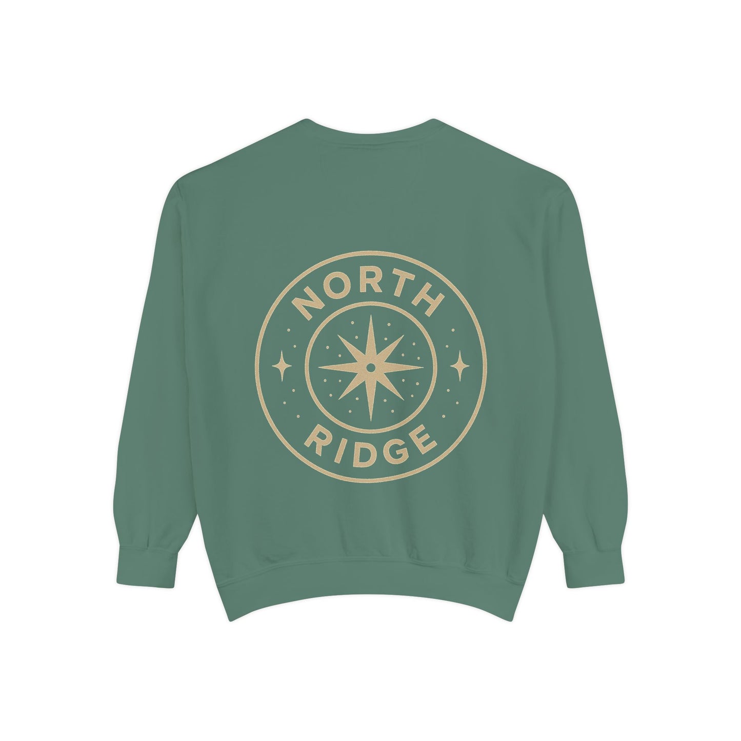 Cozy Unisex Garment-Dyed Sweatshirt with North Ridge Compass Design, Perfect for Outdoor Lovers, Travel Gifts, Casual Wear, Fall [...]