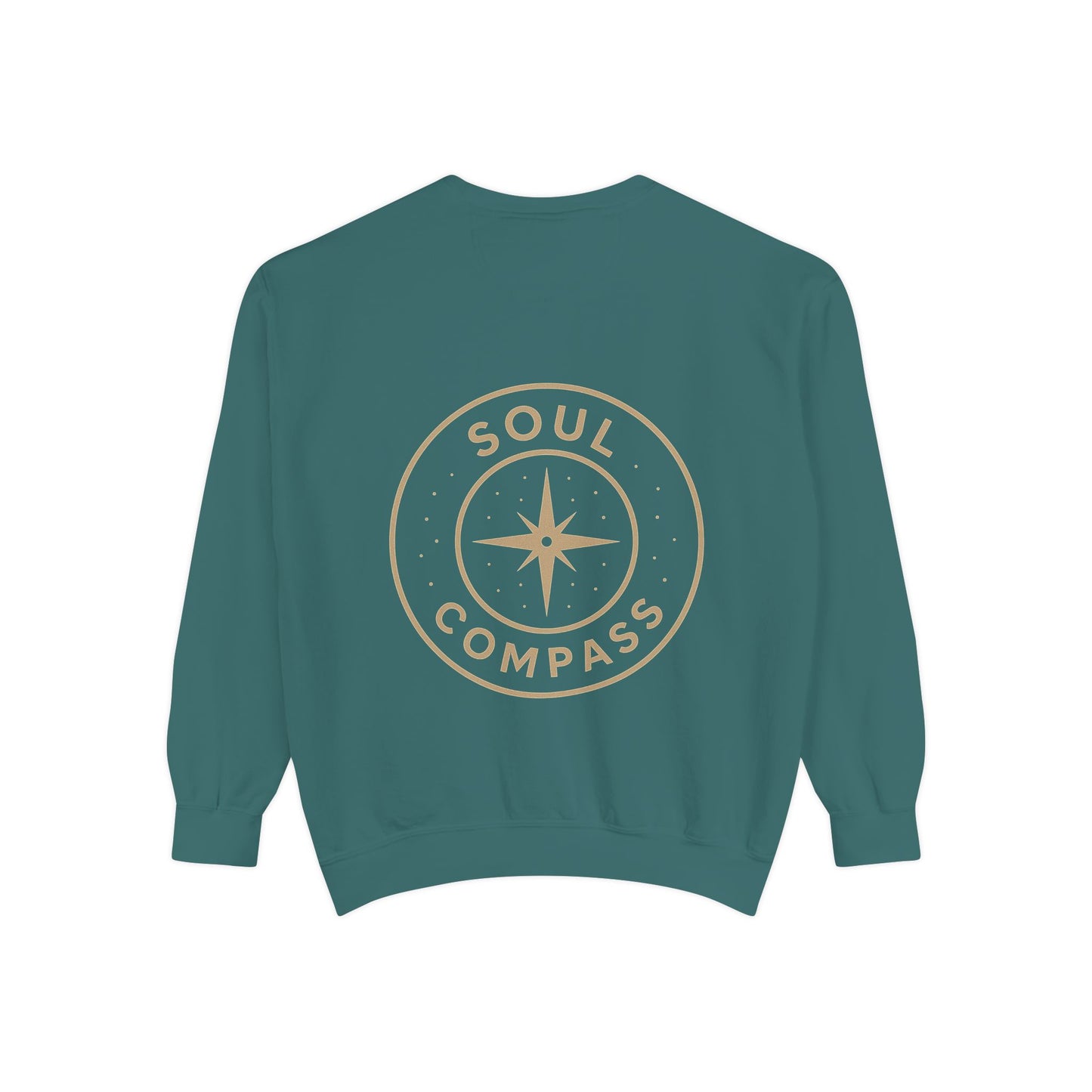 Soul Compass Sweatshirt, Unisex Cozy Gift, Mindfulness Apparel, Adventure Top, Inspirational Clothing