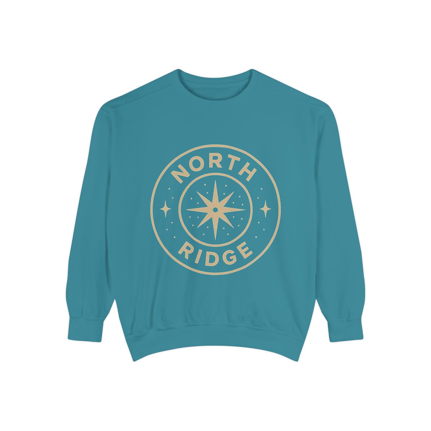 Cozy Unisex Garment-Dyed Sweatshirt with North Ridge Compass Design, Perfect for Outdoor Lovers, Travel Gifts, Casual Wear, Fall [...]