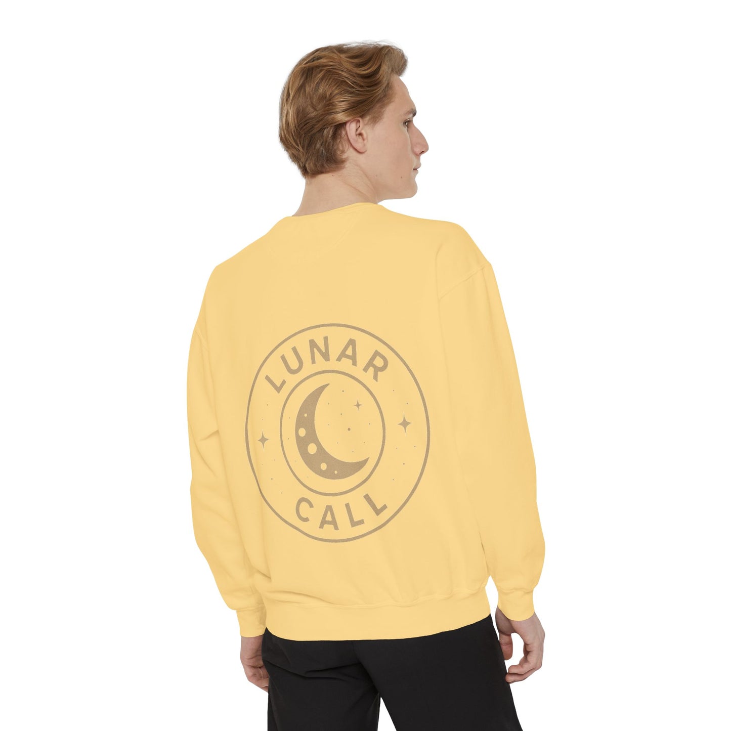 Lunar Call Sweatshirt - Cozy Unisex Design for Dreamers - Astrology Apparel, Gifts for Lunar Lovers, Casual Wear, Celestial Style
