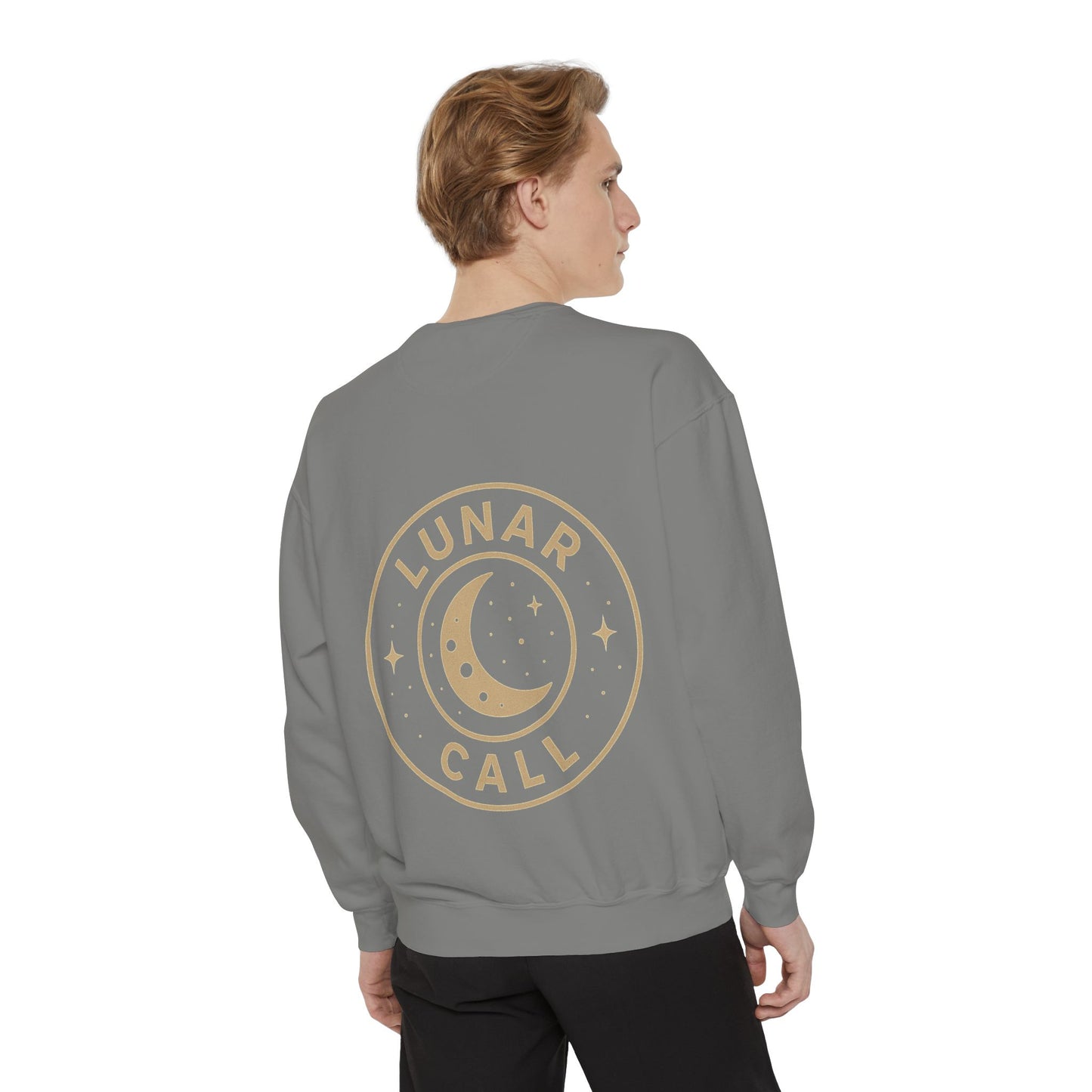 Lunar Call Sweatshirt - Cozy Unisex Design for Dreamers - Astrology Apparel, Gifts for Lunar Lovers, Casual Wear, Celestial Style