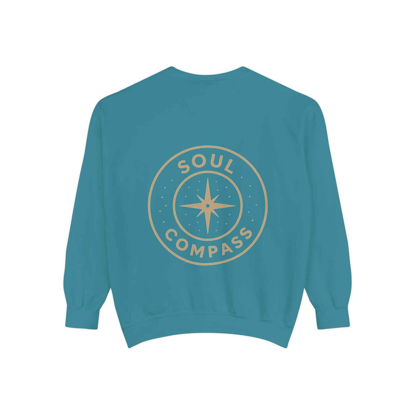 Soul Compass Sweatshirt, Unisex Cozy Gift, Mindfulness Apparel, Adventure Top, Inspirational Clothing